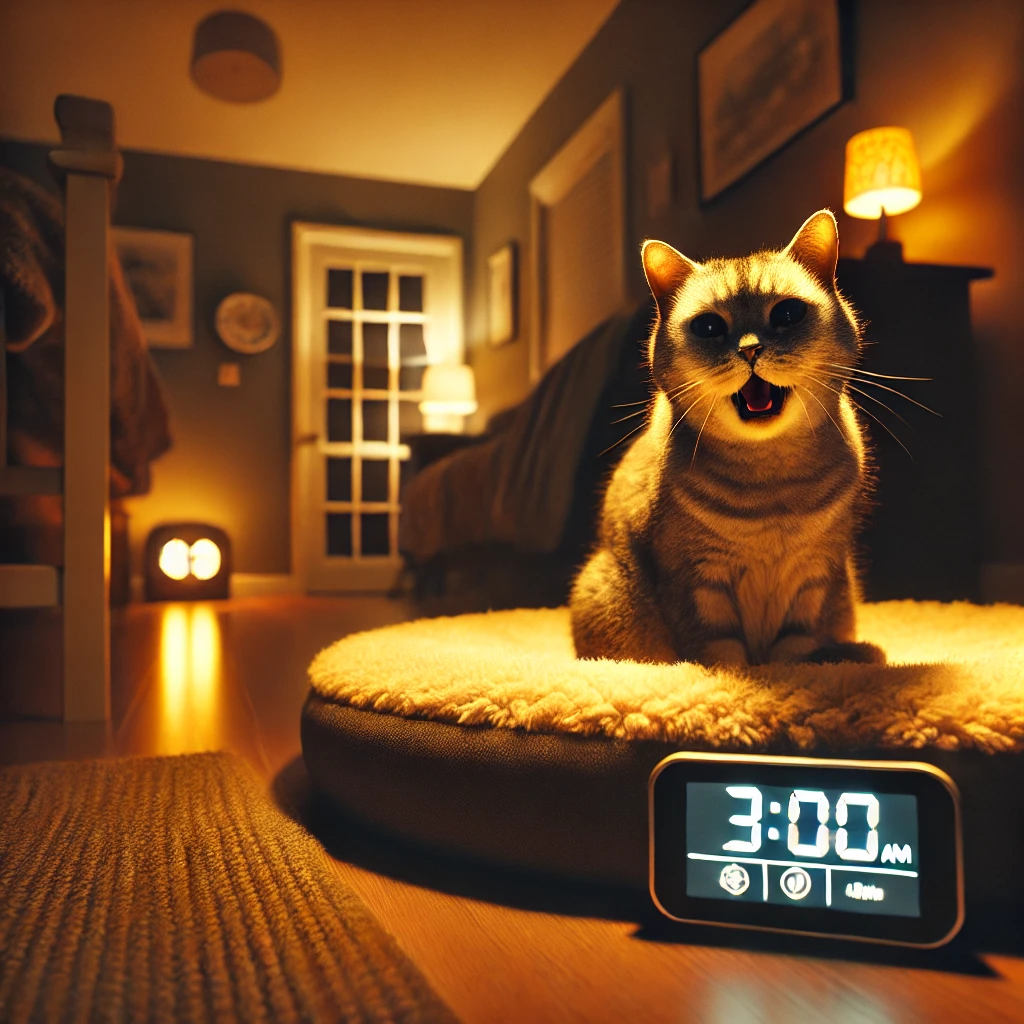 Les Pleurs Nocturnes des Chats Âgés : Comment Aider Votre Chat Senior à Mieux Dormir