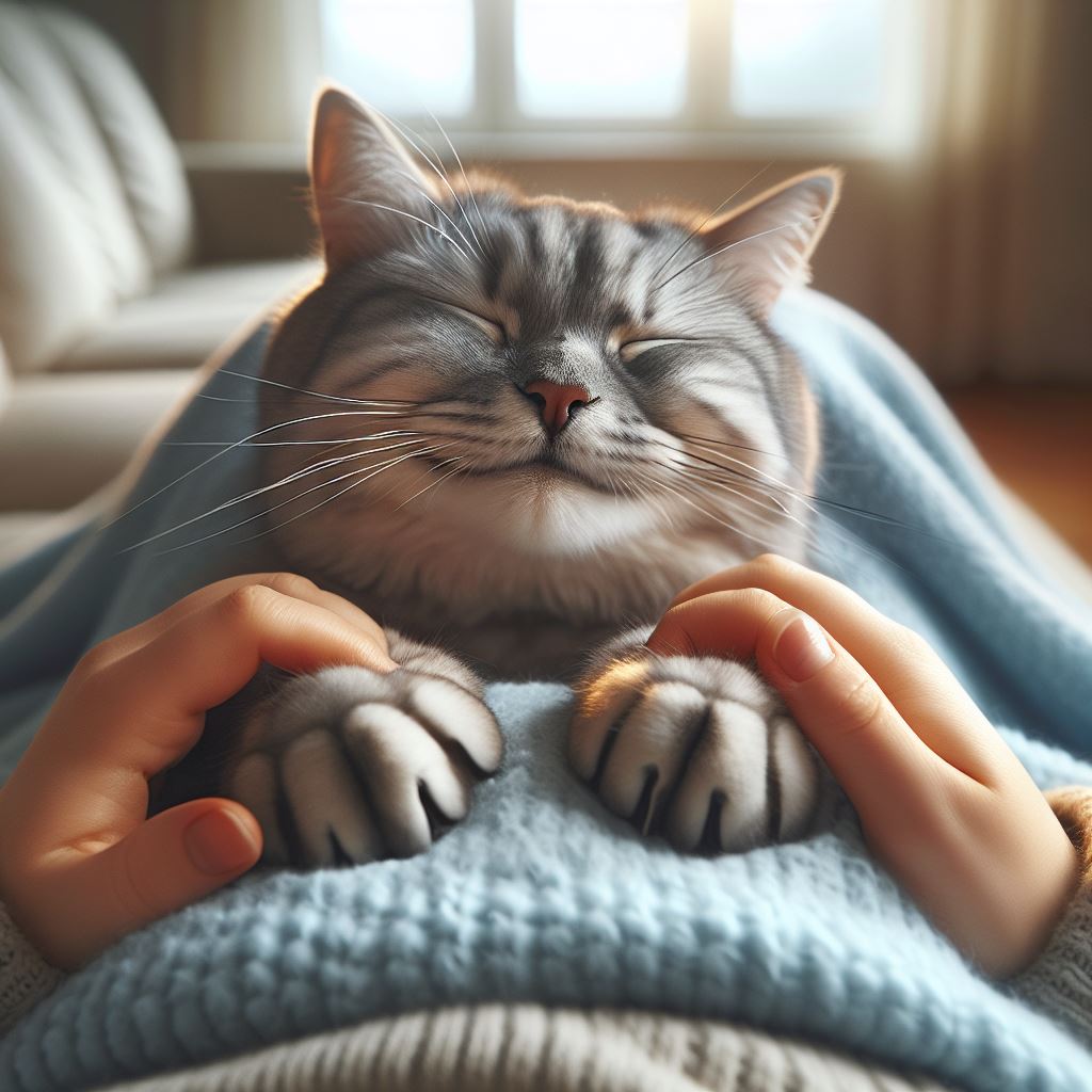 Pourquoi les chats pétrissent-ils leurs humains ? La science derrière le « façonnage de pain »