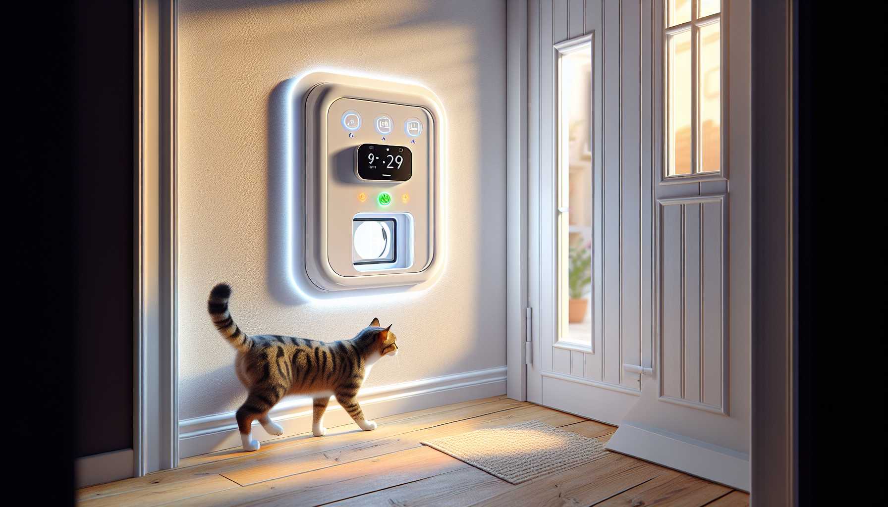 Innovative Katzentüren: Sicherheitsfunktionen und Installation im Überblick