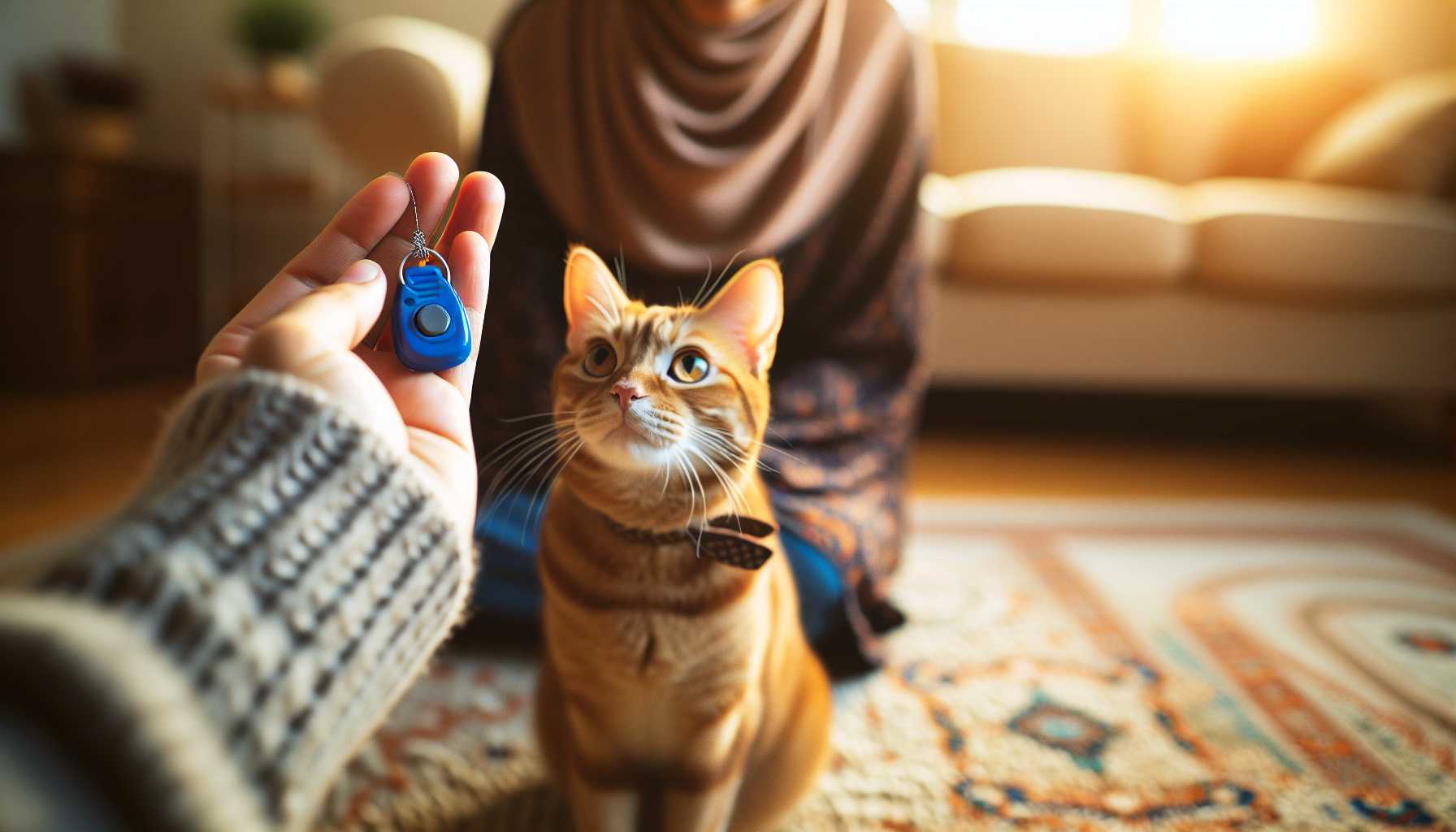 Wie Sie die Aufmerksamkeit Ihrer Katze gewinnen: Ein Leitfaden zum Clickertraining