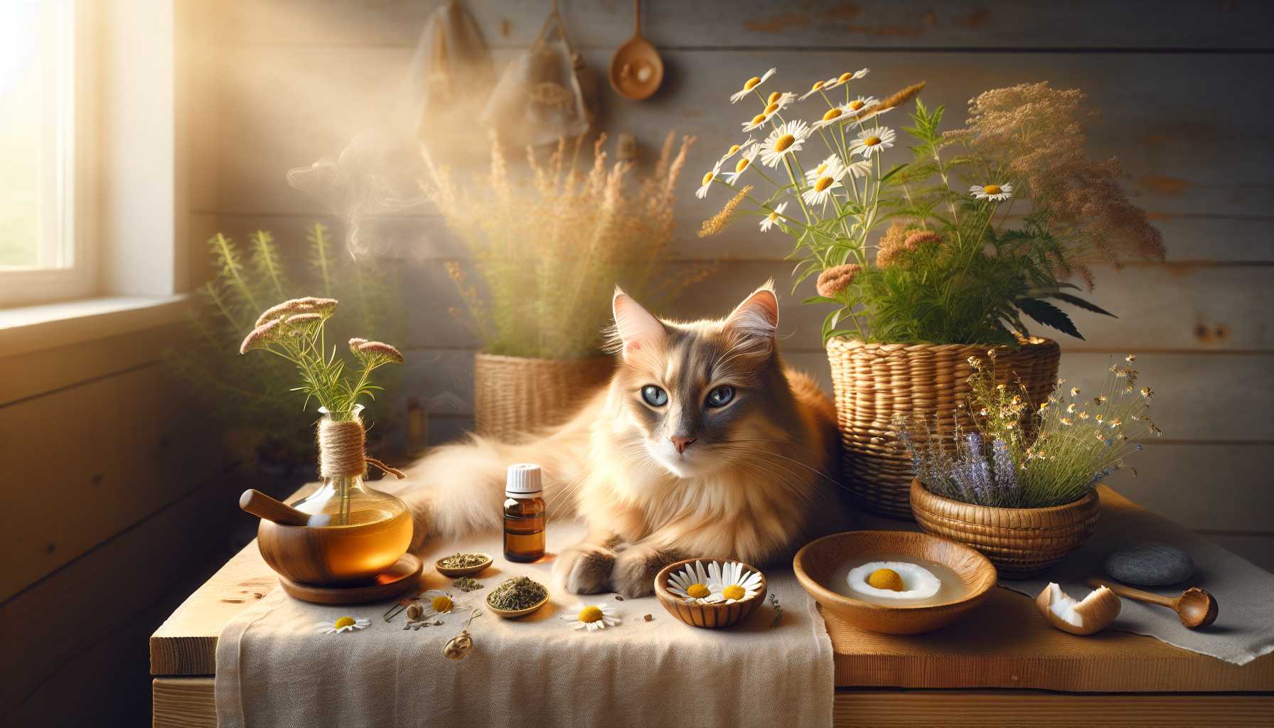 Ganzheitliche Gesundheitslösungen: Ein Leitfaden für natürliche Heilmittel bei Katzen