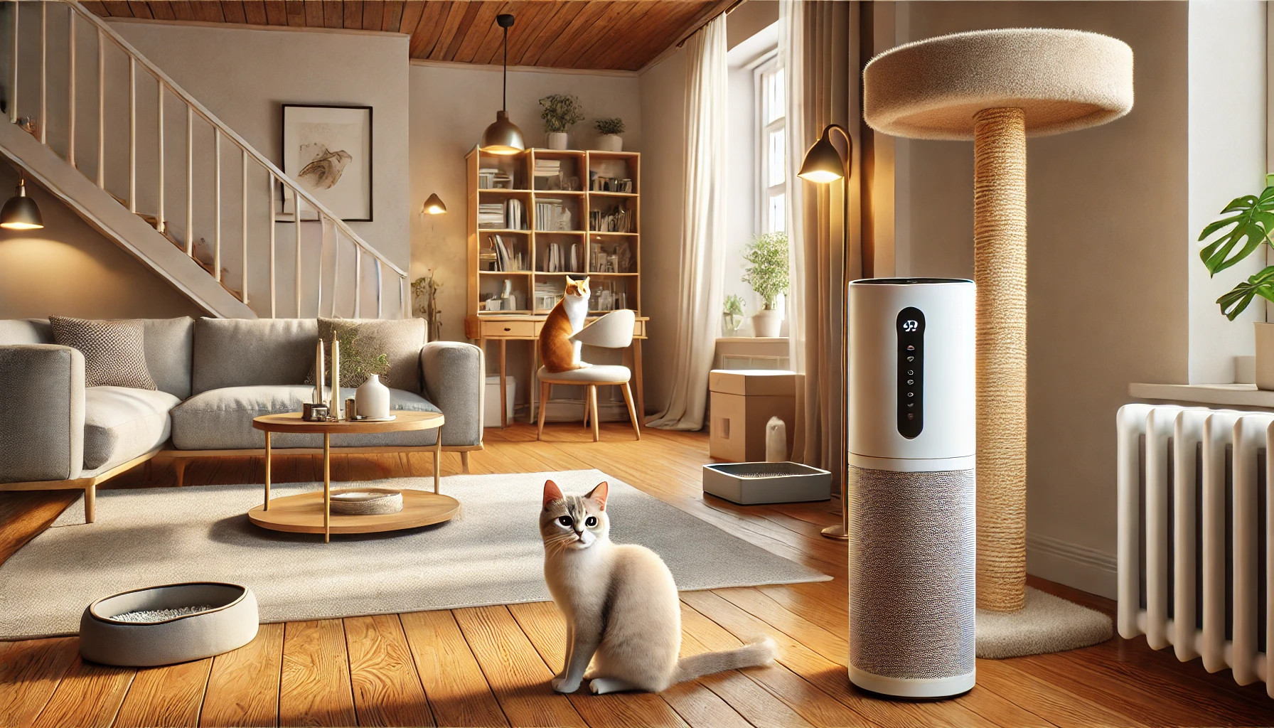 Les Meilleurs Purificateurs d’Air pour Maisons avec Chats : Guide Complet
