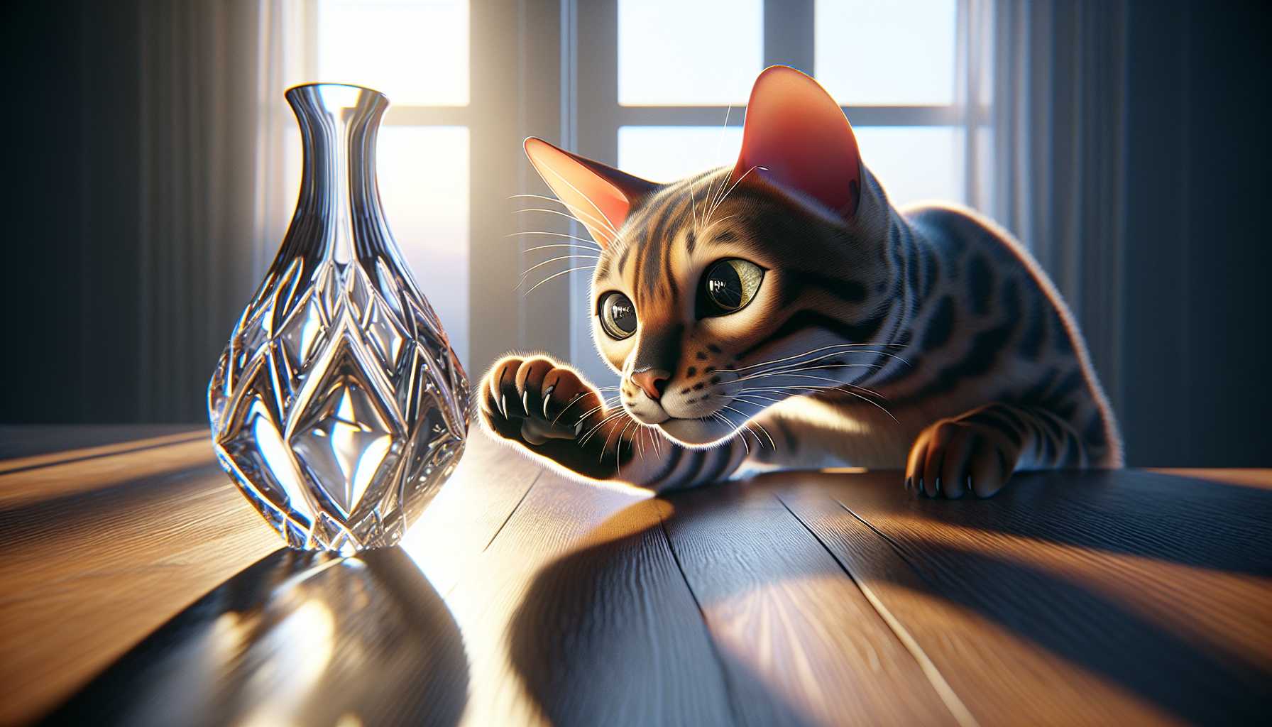 Pourquoi les chats renversent les objets : Comprendre leur comportement joueur
