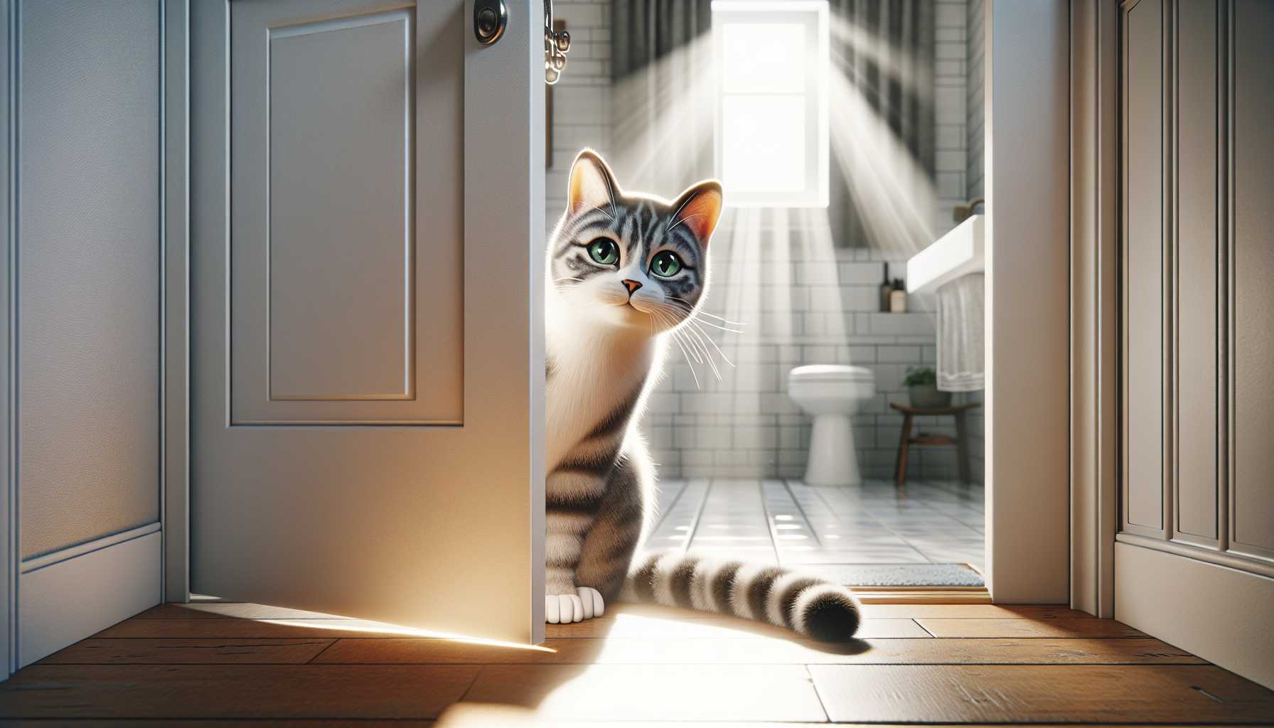 Pourquoi Votre Chat Vous Suit-il aux Toilettes ? Comprendre ce Comportement Félin