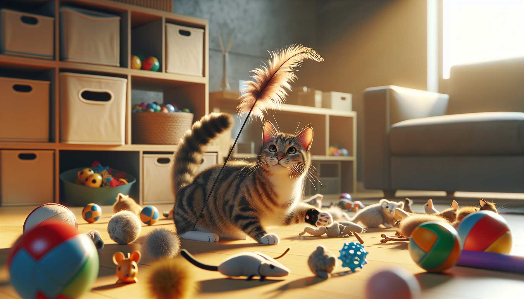 Plan de rotation des jouets pour chat : Garder votre félin stimulé