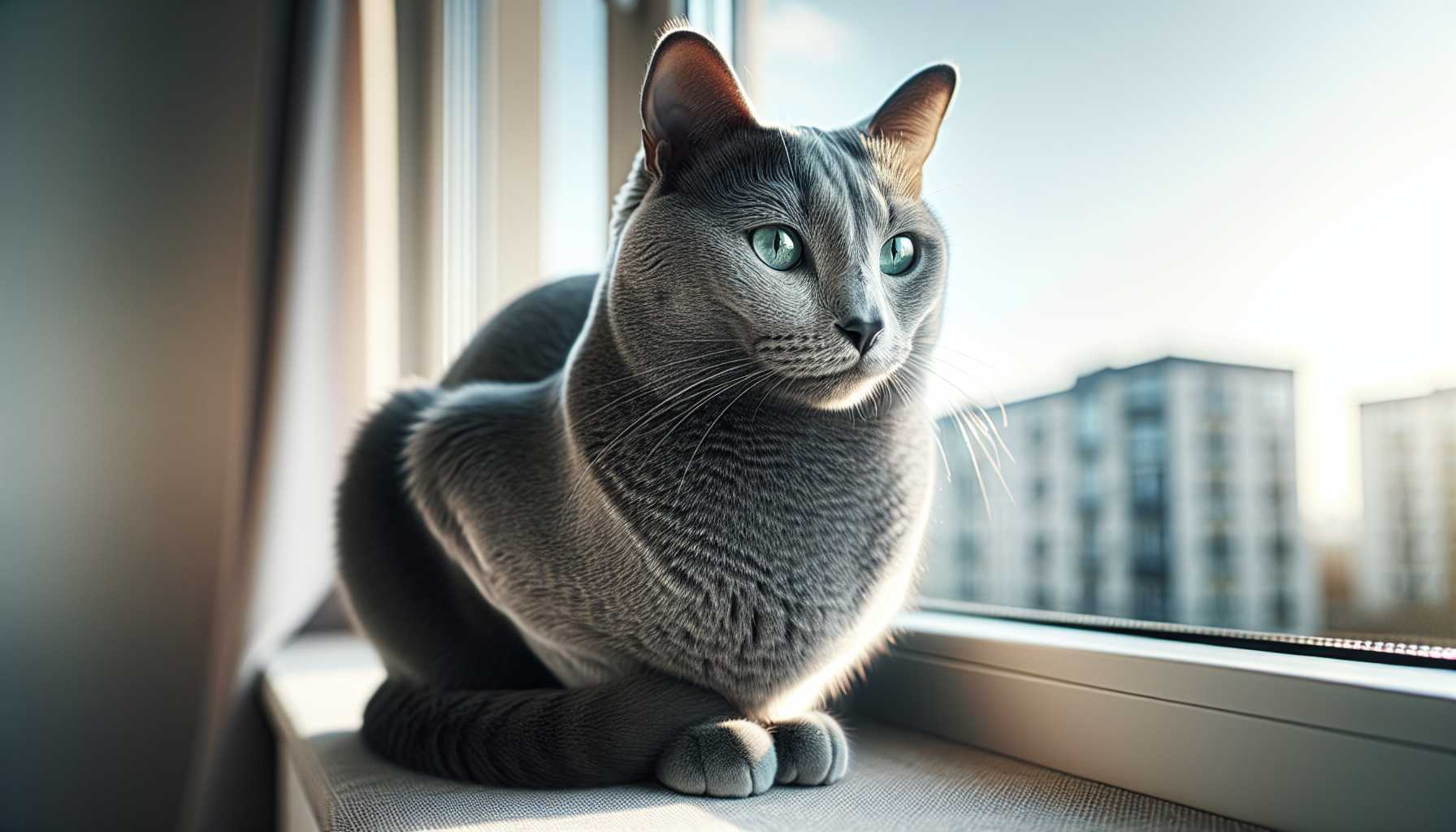 Russian Blue Cats: Quiet Companions for Small Spaces