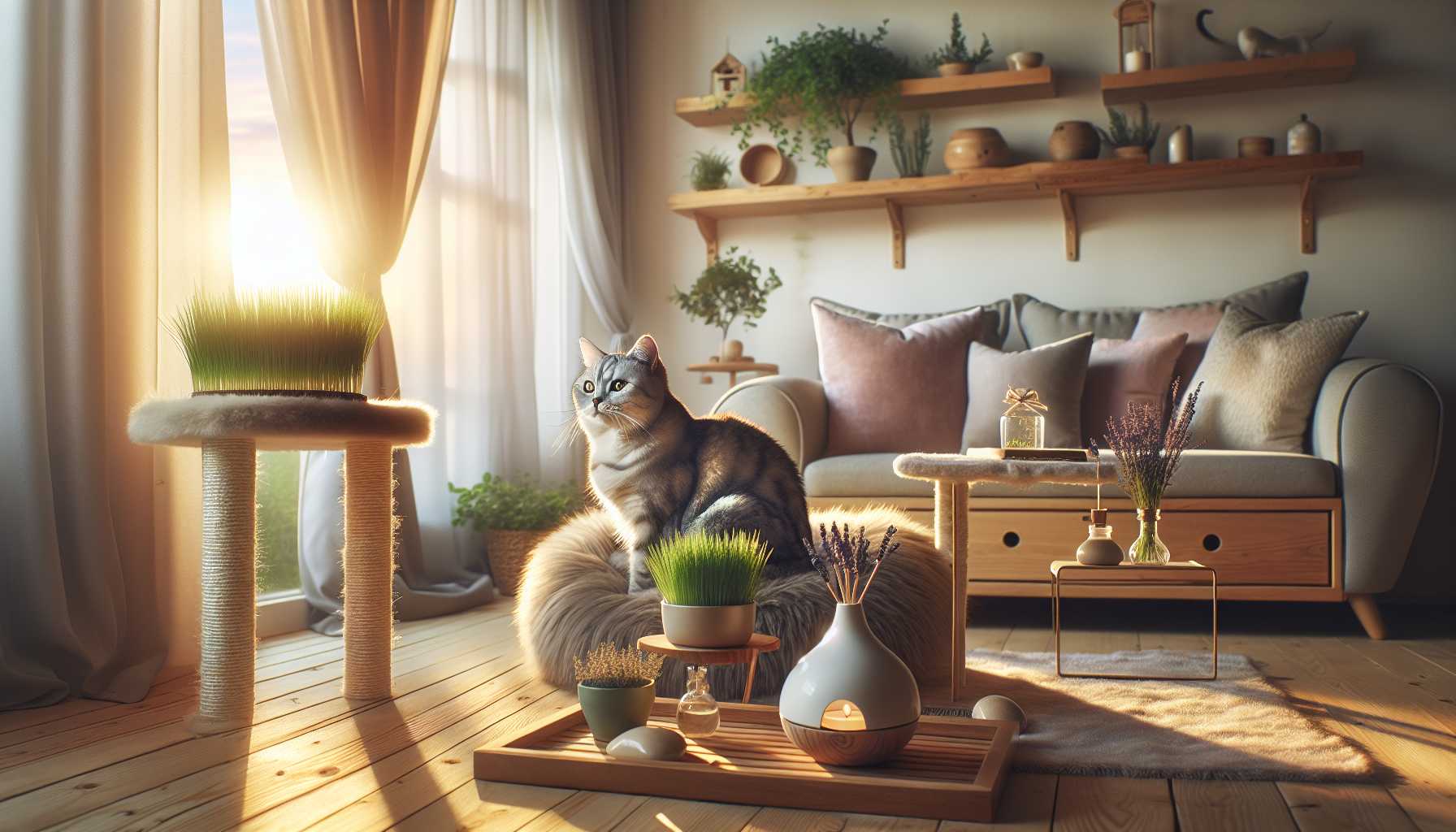 Solutions Holistiques pour Soulager Naturellement l’Anxiété des Chats