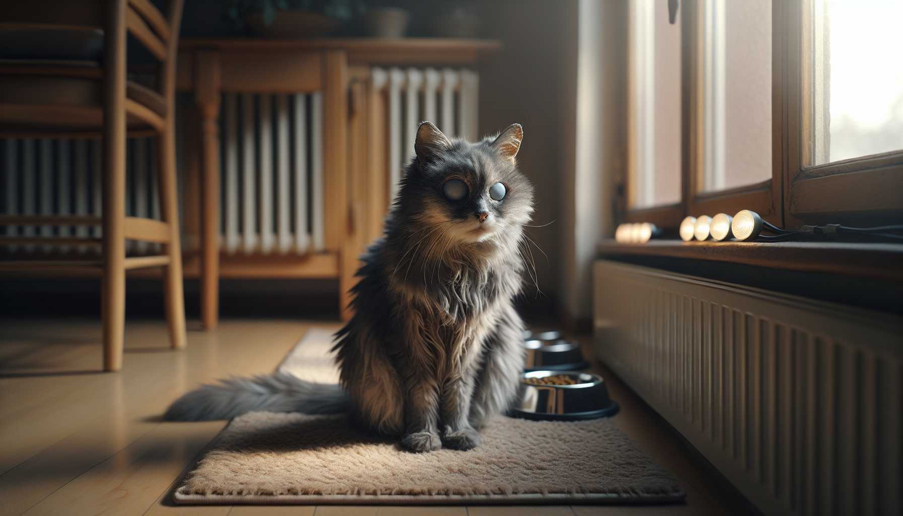 Guide pour Gérer la Perte de Vision chez les Chats Âgés : Aider à l’Adaptation