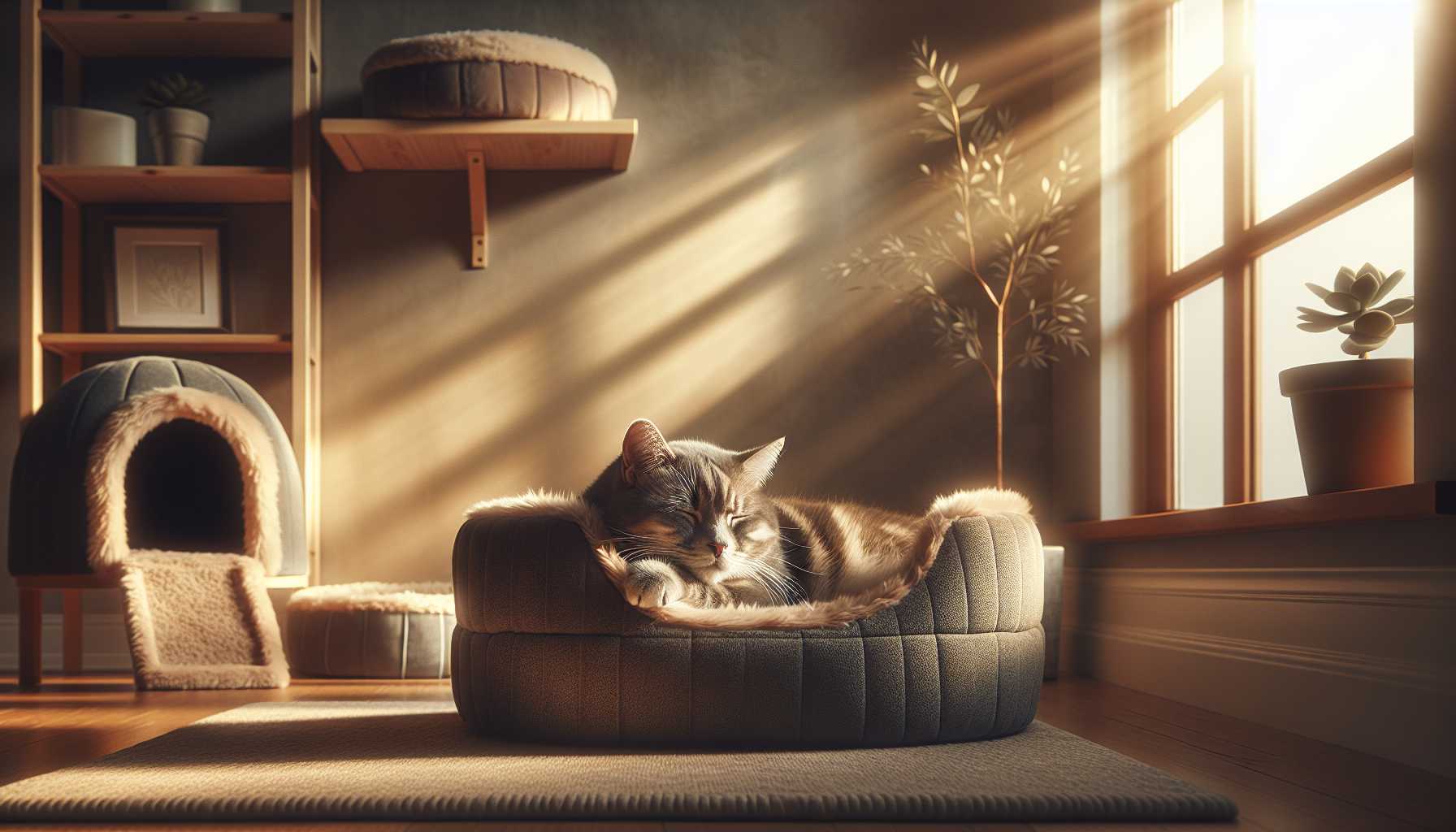 Guide pour Comprendre et Aider le Sommeil de Votre Chat Âgé