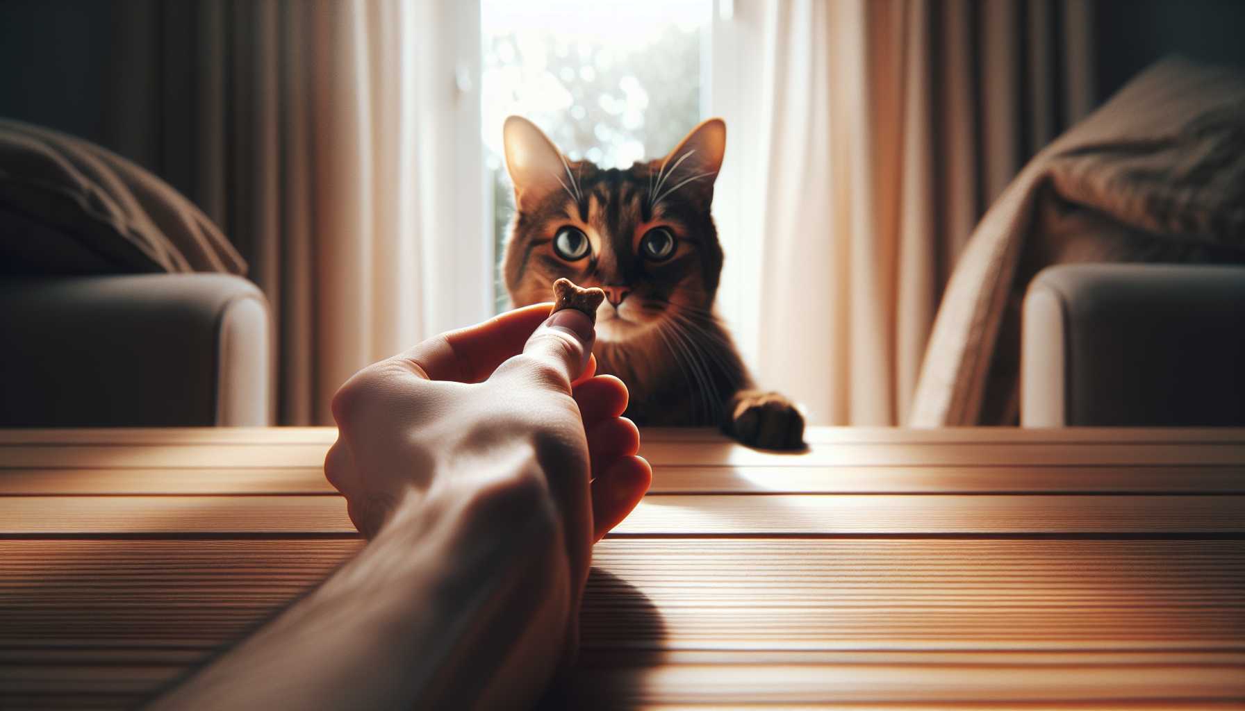 Comment Dresser Efficacement Votre Chat avec de la Nourriture
