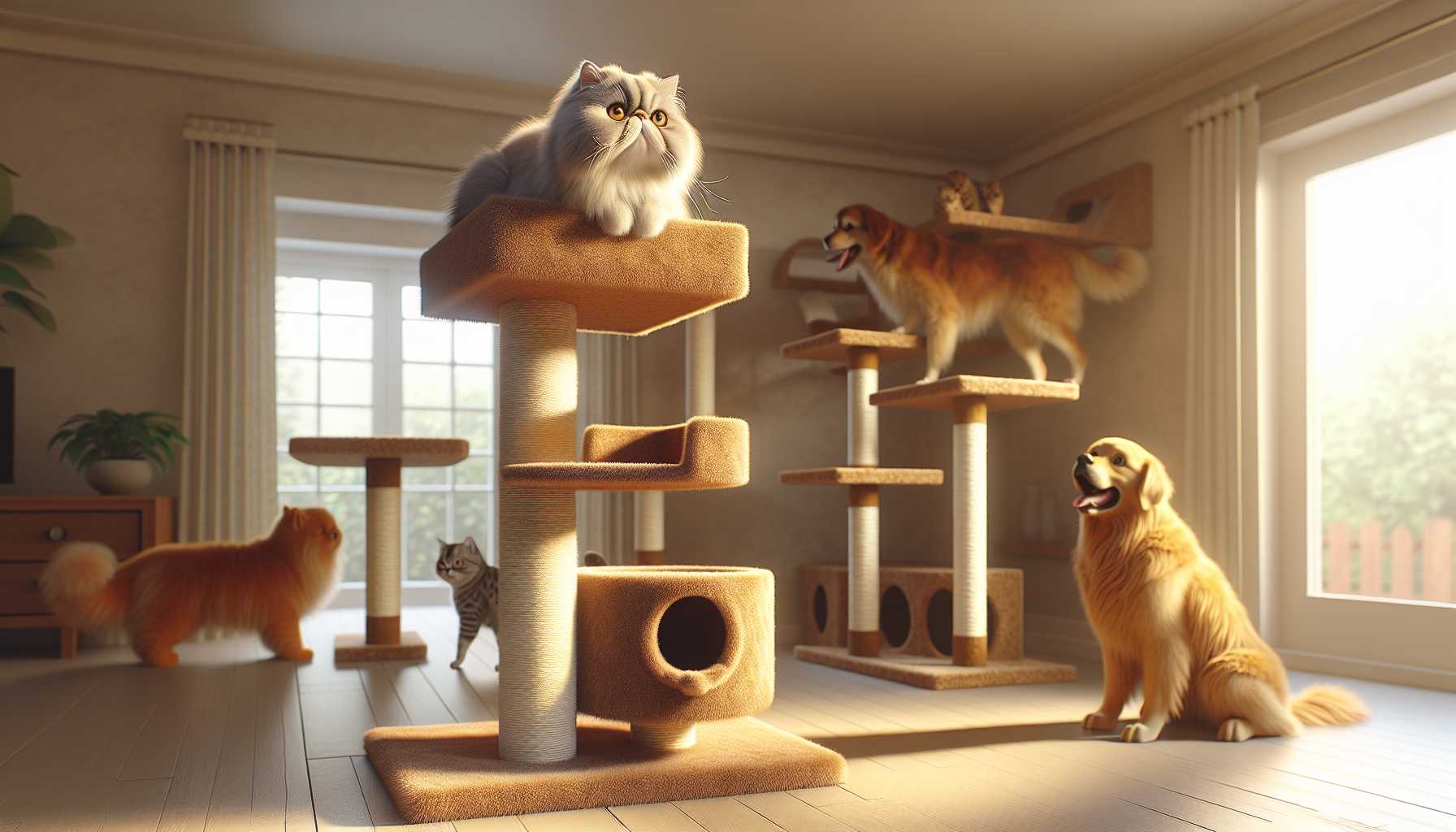 Faire face à l’anxiété sociale chez les chats : Gérer les foyers multi-animaux