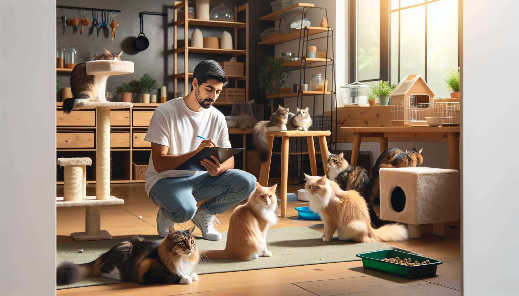 Gesundheitsüberwachung bei mehreren Katzen: Umfassender Leitfaden für Katzenbesitzer