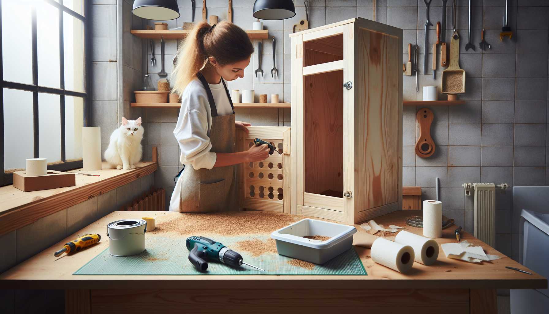 DIY Katzenklo Verstecke selber bauen – 4 günstige Anleitungen