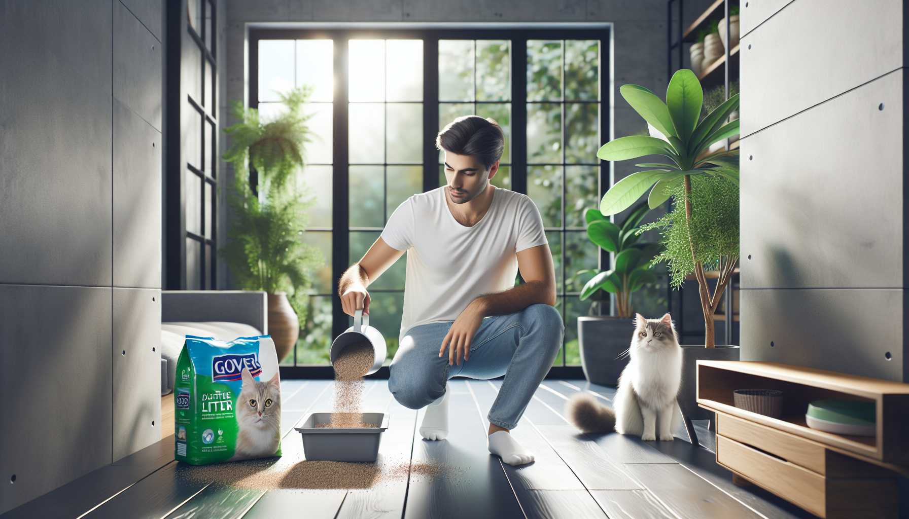 Staubfreies Katzenstreu für bessere Raumluft – Gesundheitsleitfaden 2024