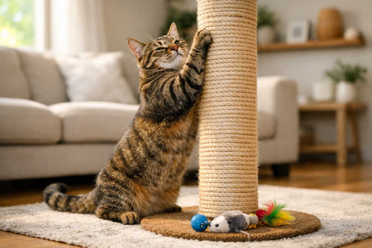 Katzen an Kratzpfosten gewöhnen: Der ultimative Trainings-Leitfaden
