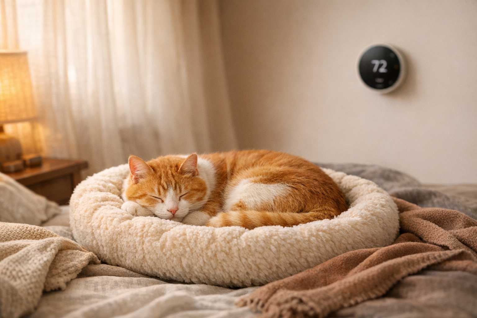 Guide sur la Température et le Sommeil des Chats : Conditions de Repos Optimales