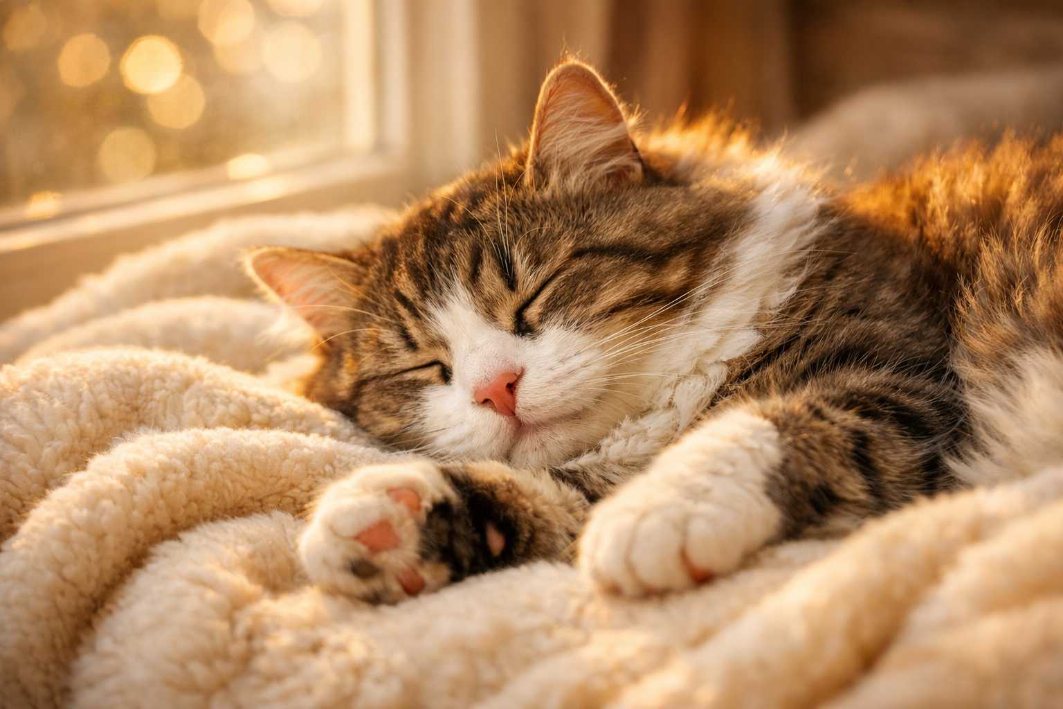 Le Pays des Rêves des Chats : Comprendre les Rituels de Sommeil Félins
