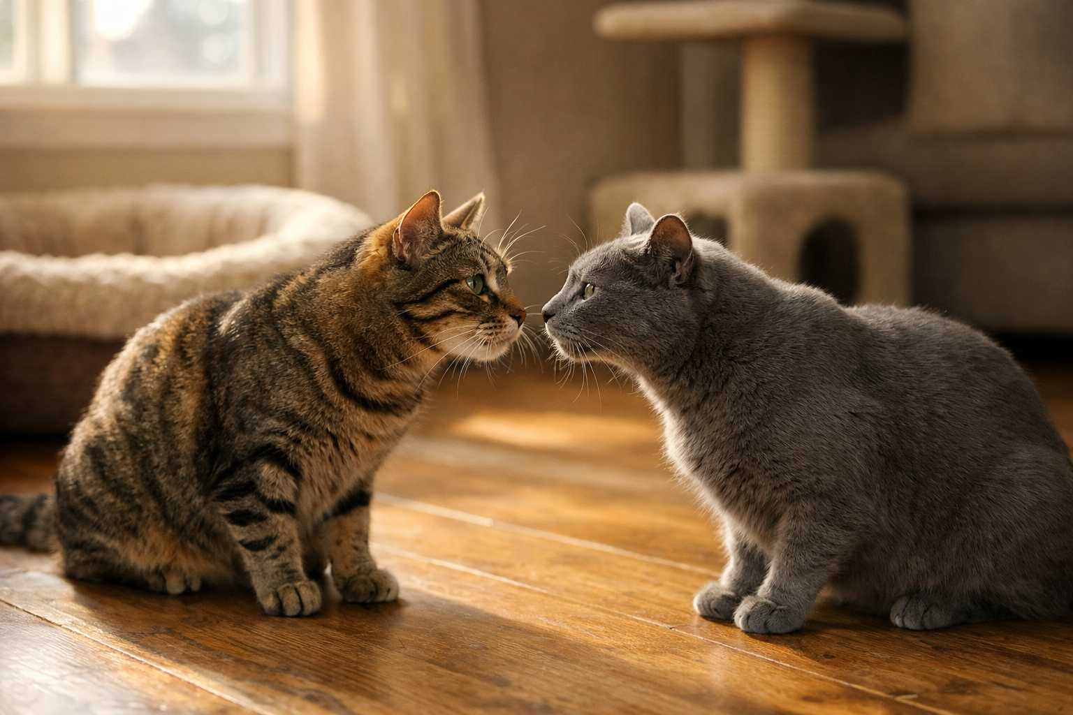 Combien de temps faut-il pour que deux chats créent un lien ? Guide complet avec calendrier