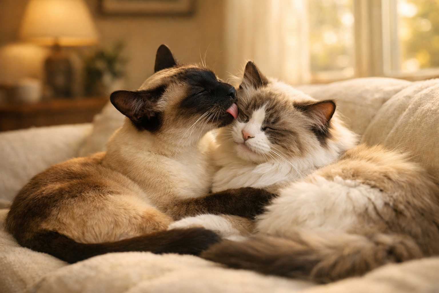 Die besten Katzenrassen für gebundene Paare: 10 gesellige Rassen im Überblick